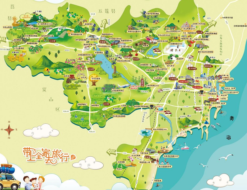 莘县景区使用手绘地图给景区能带来什么好处？